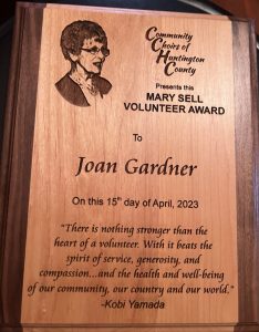 Mary Sell Volunteer Award